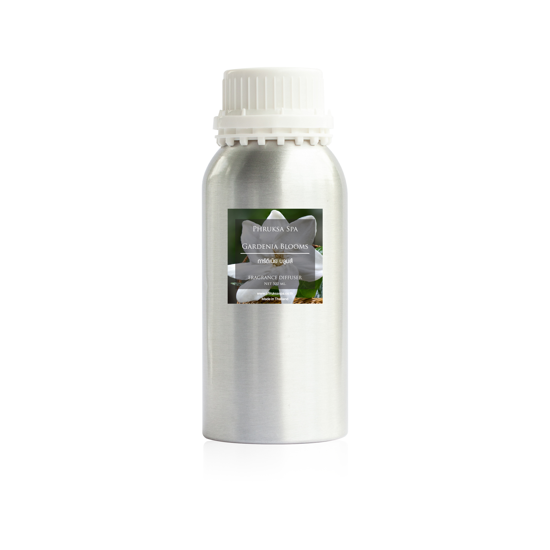 ก้านไม้หอมปรับอากาศ PHRUKSA SPA รีฟิล ขนาด 500 มล.  กลิ่น GARDENIA BLOOMS_0